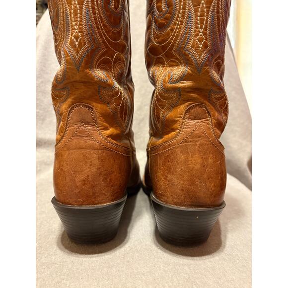 Ariat Round Up Women’s 10B Square Toe Western Cowboy Boots - Picture 10 of 13